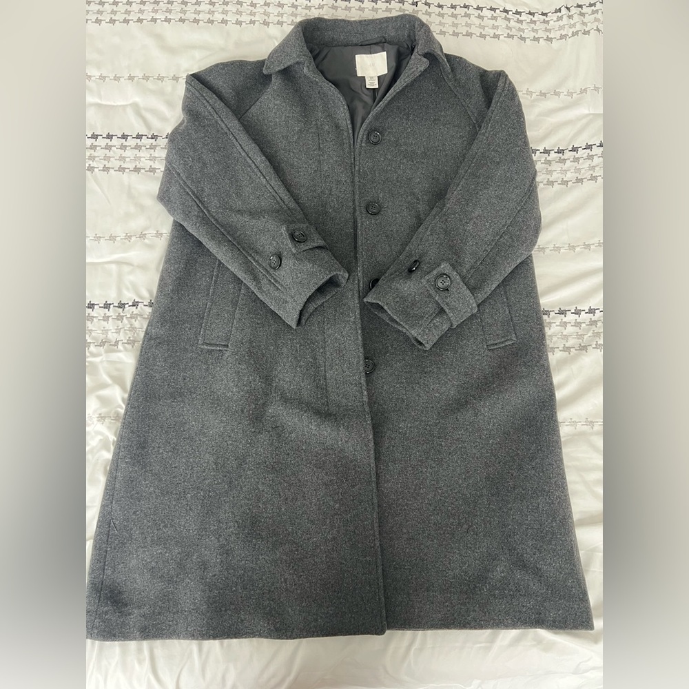 H&M Gray Wool Coat